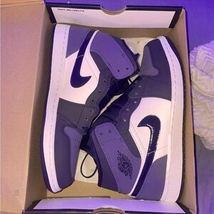 Jordan 1 sanded purple